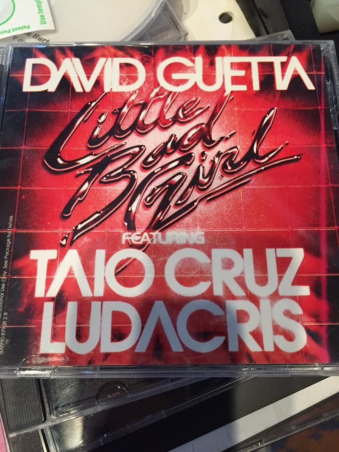 Little Bad Girl Promotional CD Single Ludacris Taio Cruz Club