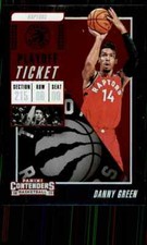 2018-19 Panini Contenders Playoff Ticket Danny Green 024/199 Toronto Raptors #9