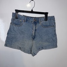 Forever 21 Denim Ultra Vintage Blue Jean Shorts Women Size 29 NEW