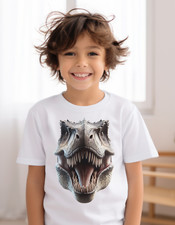 Kids Tyrannosaurus rex T-shirt scary dinosaur gift for T-rex and dino enthusiast