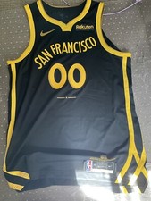 Customed 2024 Nike NBA Golden State Warriors Kuminga City Authentic Jersey 48 L