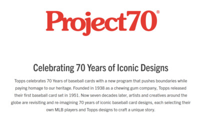 Topps Project 70 Baseball - Pick from List