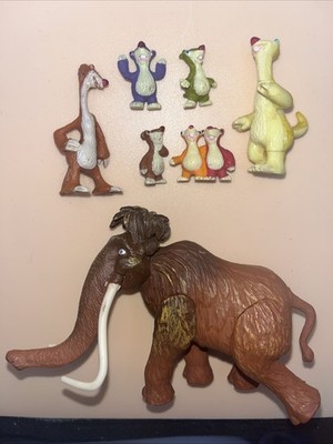 Ice Age Sid Manny Baby Faultier Rose Figur Spielzeug Spielset Konvolut Figuren DWA RAR