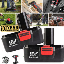 2Pack for Craftsman 19.2 Volt 11375 Battery C3 DieHard 130279005 11376 130279003
