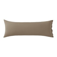 Cotton Pillowcase 1pc 20 54in Soft Breathable Pillow Cover Body 20" 54" Khaki