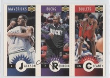 1996-97 Upper Deck Collector's Choice Mini-Cards Jim Jackson Glenn Robinson 0c4