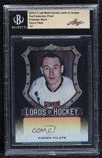 2016-17 Leaf Metal Lords of Hockey 1/1 Pierre Pilote #LH-PP1 HOF k4s