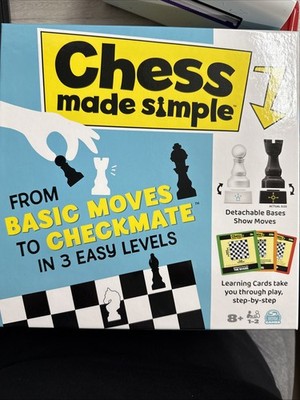 Spin Master Chess Made Simple Basic Moves To Checkmate In 3 Easy Levels