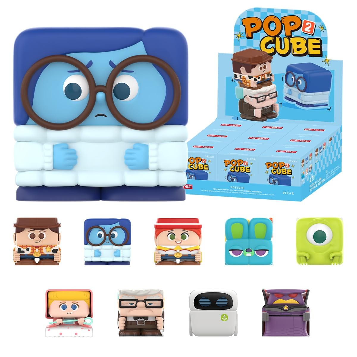 POP MART Disney/Pixar POP CUBE-2 Series [Assorted Box 9