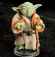 1980 YODA • HONG KONG COO • DARK GREEN PAC MAN EYES • VINTAGE KENNER STAR WARS