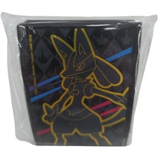 Pokemon Crown Zenith ETB Lucario Premium Pokemon TCG 65 Count Card Sleeves