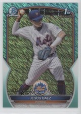 2023 Bowman Chrome Prospects Aqua Shimmer Refractor /125 Jesus Baez #BCP-12 7c7