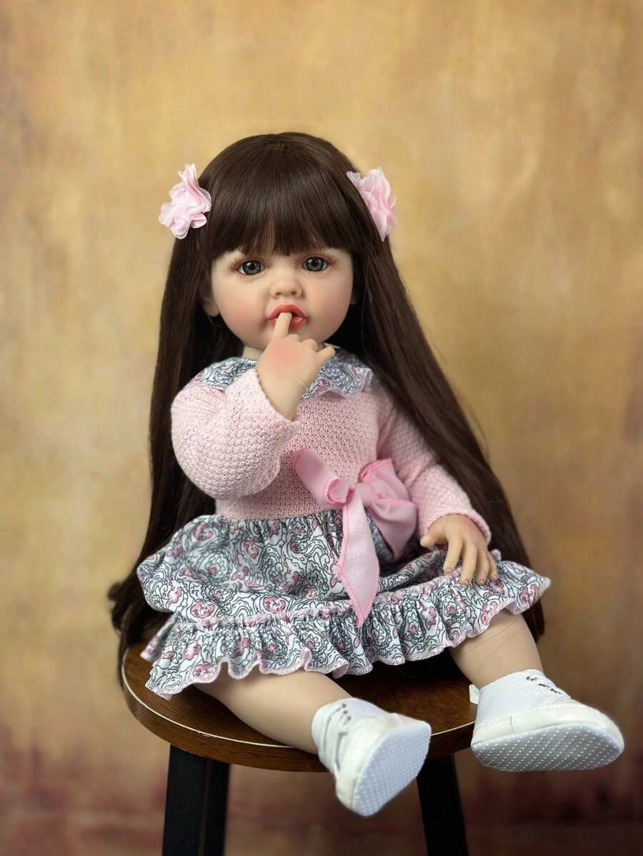 Muñeca Reborn de 22 Pulgadas Baoblaze Bebé Recién Nacido Silicona Suave Cumpleaños Juguete Muñeca Realista Recién Nacida | Bodega Aurrera en línea Muñeca Reborn de 22 Pulgadas Baoblaze Bebé Recién Nacido Silicona Suave Cumpleaños Juguete Muñeca Realista Recién Nacida | Bodega Aurrera en línea