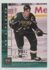 2001-02 ITG Be A Player Memorabilia /10 Derian Hatcher #118 b8c