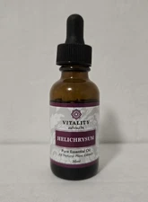 VITALITY Extracts - Helichrysum Pure Essential Oil 30ml Glass Bottle w/ Dropper