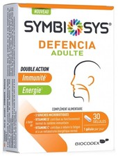 ANTI GASPI Biocodex Symbiosys Defencia Adulte 30 Gélules (DLUO 06/2024)