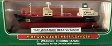 Vintage 2002 HESS Miniature Voyager Tanker Ship NEW IN BOX