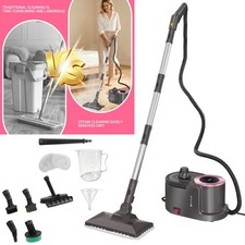 3800W Steam Cleaner for Floor, Carpet, Upholstery - Multipurpose Steam Mop 1.9L