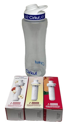 Cirkul Bottle Flavor Cartridges Apple Raspberry Tea Strawberry Banana Flyte 3