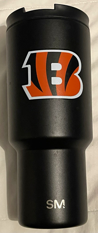 Simple Modern Trek 30oz Black Cincinnati Bengals Logo Insulated Tumbler