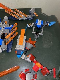 LEGO Nexo Knights Season 3 Clay's Falcon Fighter Blaster 70351  70363 Incomplete