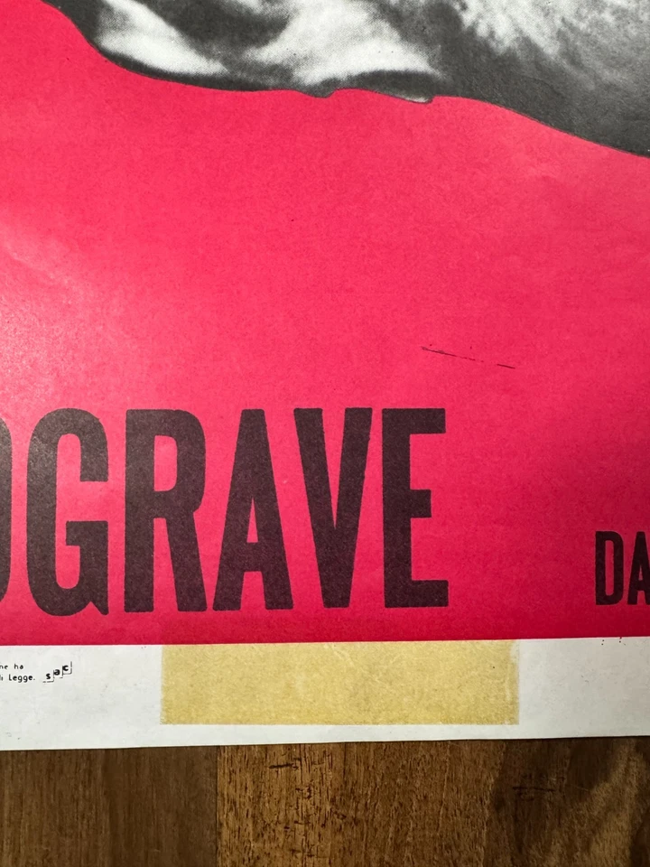 Blow Up 1967 Original 2 Fogli italienisches 1P gefaltetes Filmplakat 39"x55" Antonioni - Bild 3 von 4