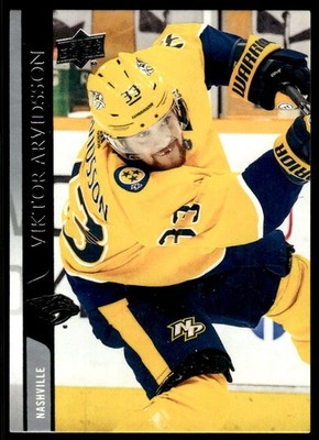 2020-21 Upper Deck Viktor Arvidsson Nashville Predators #354