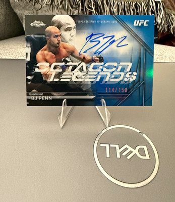 Topps Chrome UFC 2026 Octagon Legends Autos B.J. Penn OLA-BJ Auto /150