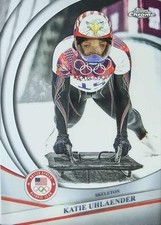 2026 Topps Chrome U.S. Winter Olympic & Paralympic Team Katie Uhlaender 62 USA