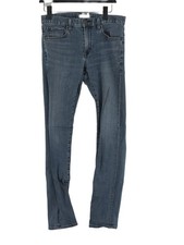 Uniqlo Women's Jeans W 30 in Blue Cotton with Spandex Skinny