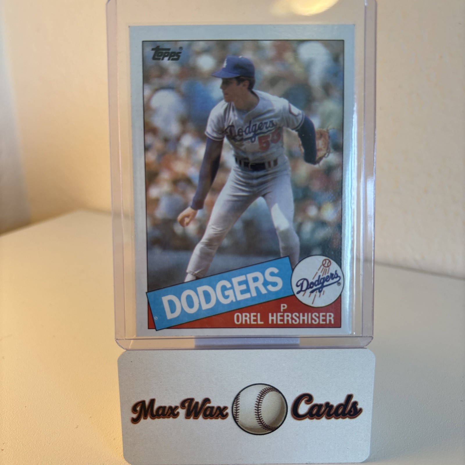1985 Topps - Orel Hershiser #493 (RC)