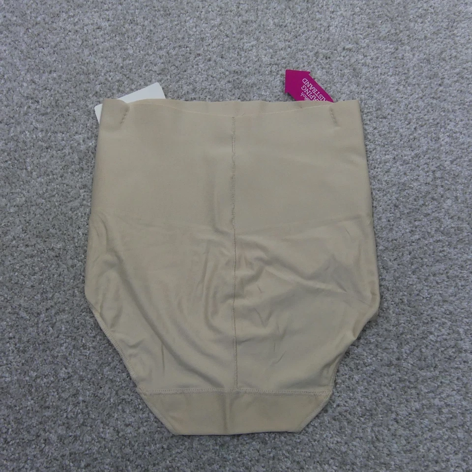 Ropa interior Maidenform para mujer pequeña beige calzoncillos cintura alta ropa moldeadora DM0051 Foto 2 de 4