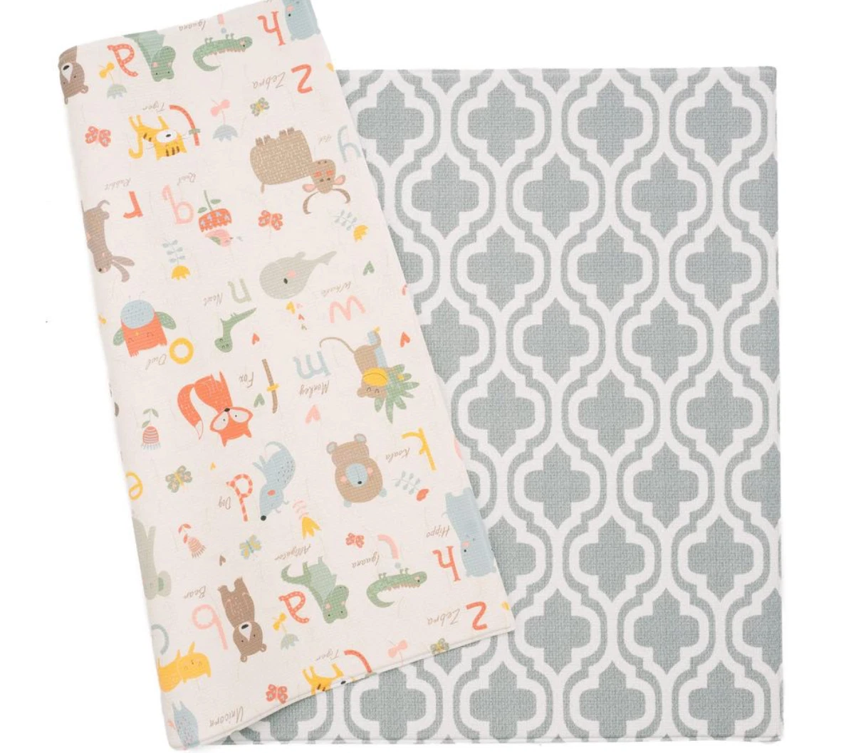 Baby Care Play Mat Medium Moroccan Blue 73 x 49" Original OnePiece Reversible