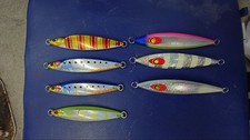Jackal Bumble Jig & Fight Spirit Jig Set 4 Bumbles 3 Fight Spirts 150-180g Used