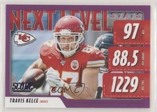 2020 Score Next Level Stats Purple Travis Kelce #NLS-TK 02b3