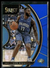 2017-18 Panini Select #85 Jonathon Simmons Blue Prizms #/299