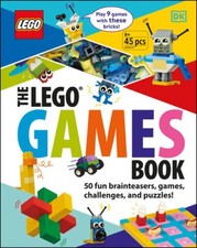 The LEGO Games Book: 50 Fun Brainteasers, Games, Challenges, and Puzzles - GOOD