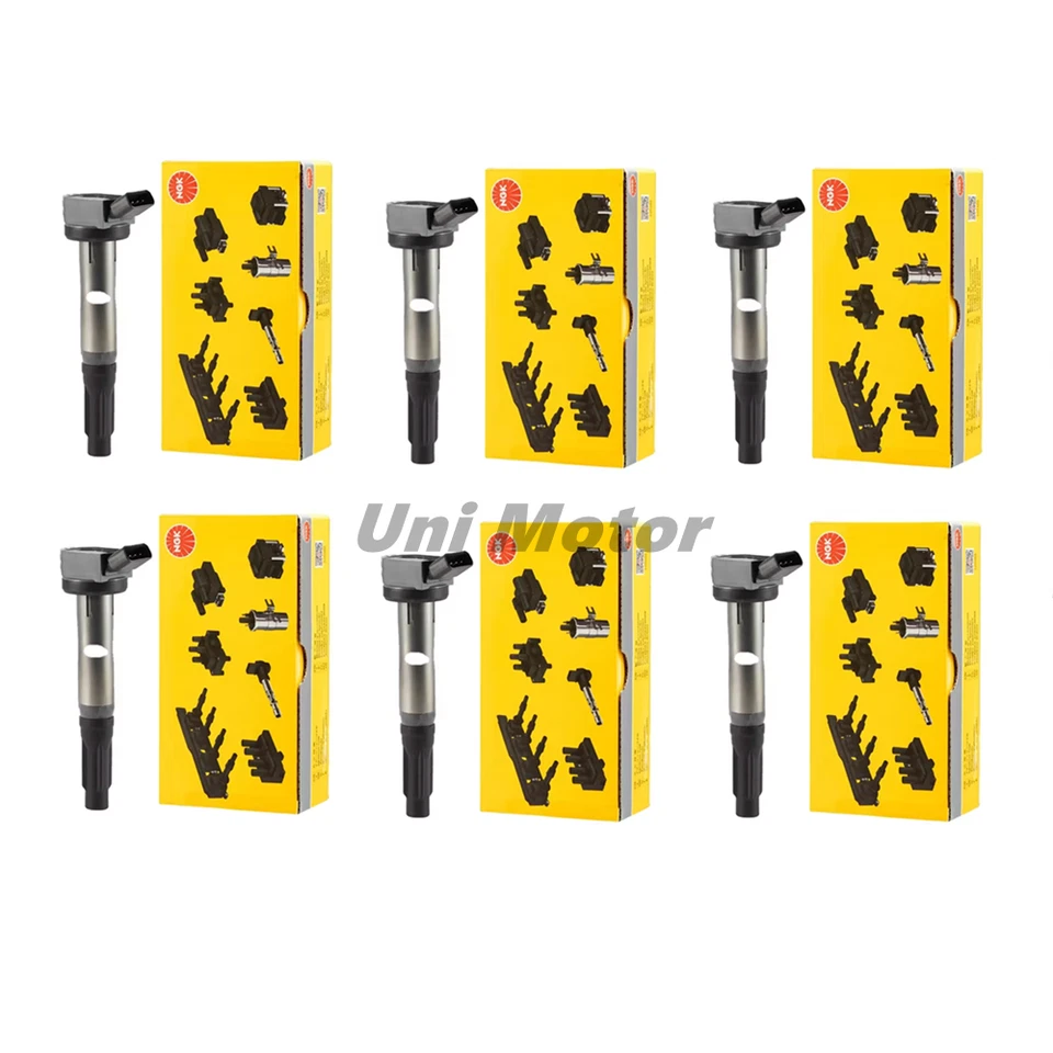 6x bobinas de encendido NGK 90919A2002 OEM para Toyota Avalon 2005-2018 RAV4 2006-2012 Foto 2 de 4