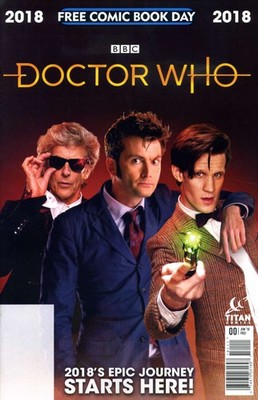 Doctor Who (Titan) FCBD #2018 FN; Titan | David Tennant Matt Smith - w/Bag+Board