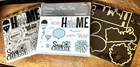 CTMH CC7206  THIN CUTS & CC7205 HAPPIEST PLACE ~ my DREAM HOME, MISSING 1 STAMP