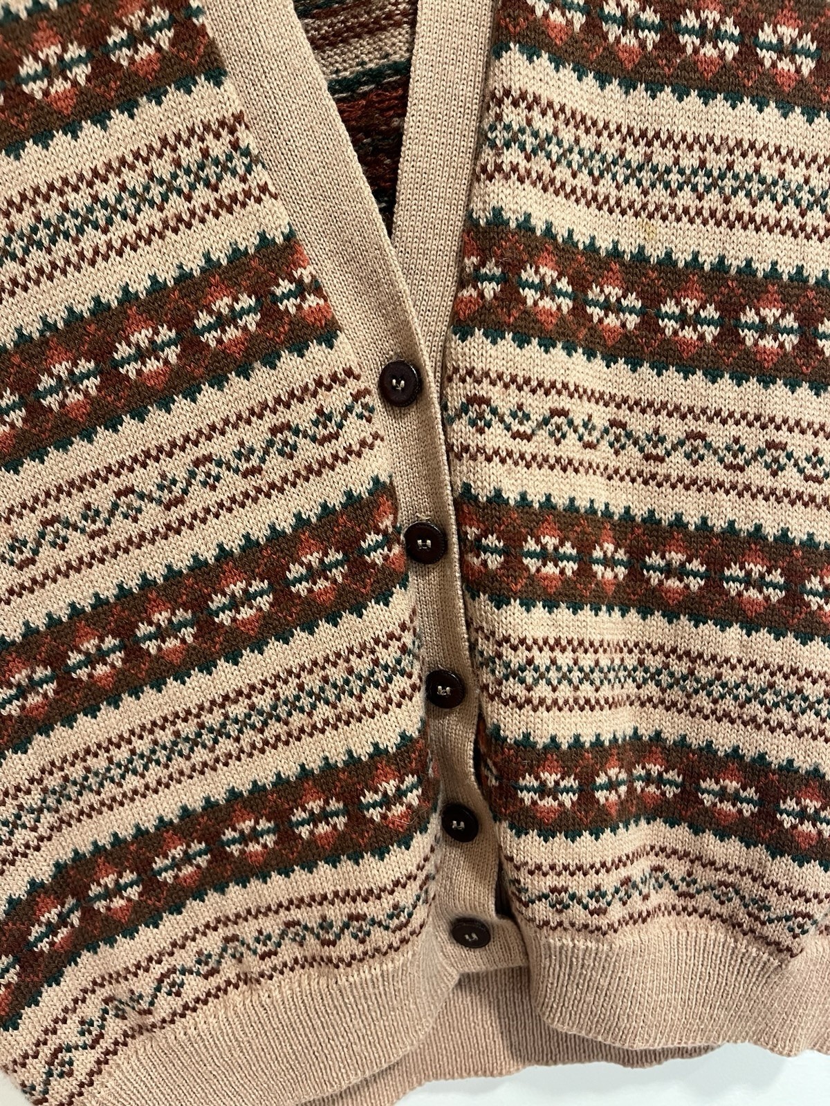 Vintage Pendleton Virginia Wool Button Down Sweat… - image 8