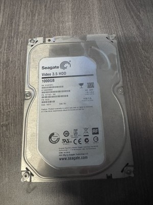 Seagate Video 1TB ST1000VM002 SATA 3.5'' PC CCTV DVR HDD Hard Drive POH: 1 11TBS8