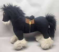 Disney Store Brave Angus Merida's Shire Horse Plush Animal Doll Toy 15" X 18"