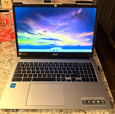 Acer Chromebook 315 15.6in Silver Chrome OS Intel Wi-Fi 6 1080p