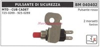 Knopf Der Sicherheit Mtd-Cub Cadet 725-0269 - 925-0269 040402