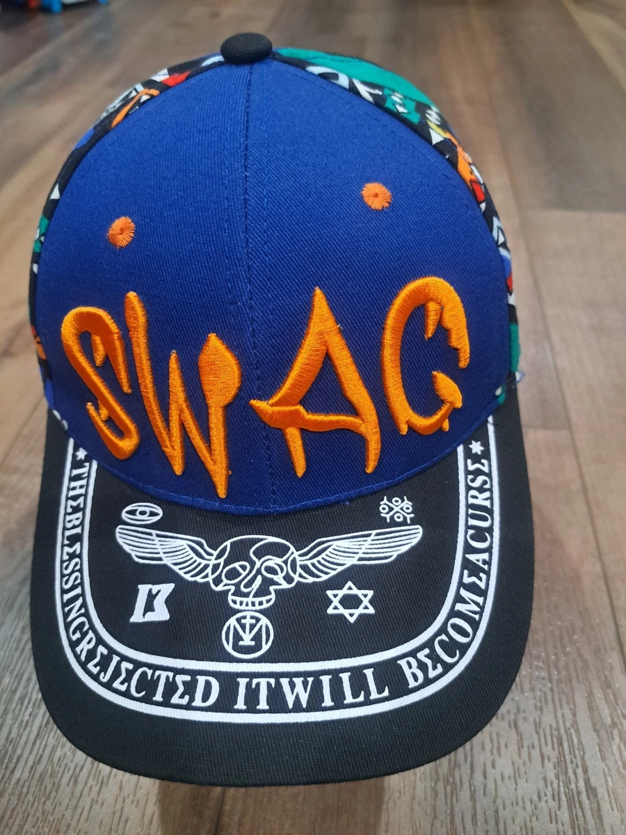 Cappello Snapback Uomo Donna Moda Papà - Berretto Baseball Tesa Curva, Ricamo Teschio, Taglia Large (55-60 Cm)