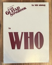 The Who Anthology/ Easy Guitar Songbook 40  Off