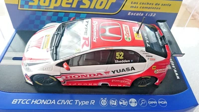 Scalextric Superslot H3783 BTCC 2015 Honda Civic Type R Gordon Sheddon No.52 NUEVO