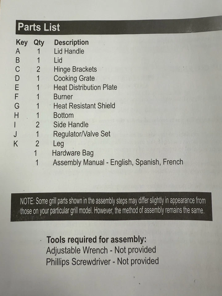Char-Broil 1-Burner Portable Propane Gas Table Top Grill 190 in Black NOB - Image 4 of 4