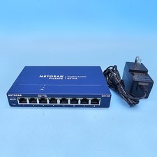 NETGEAR ProSAFE GS108v4 8-Port Gigabit Ethernet Switch w/ AC Adapter